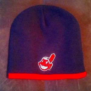 Chief Wahoo Cleveland Indians winter hat